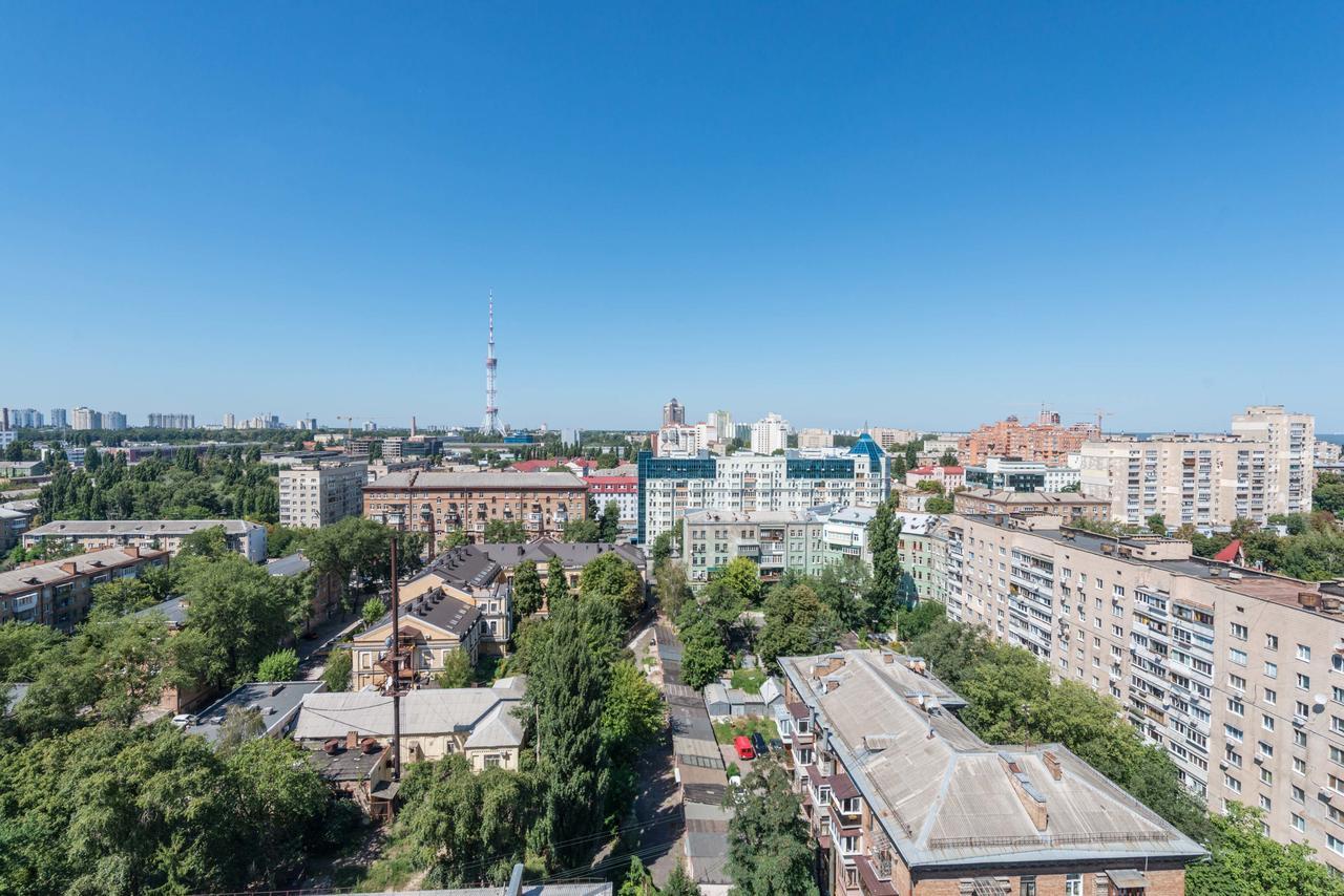 DeLuxe Apartment on Belorusskay Street Silver Tower Kiev Eksteriør bilde
