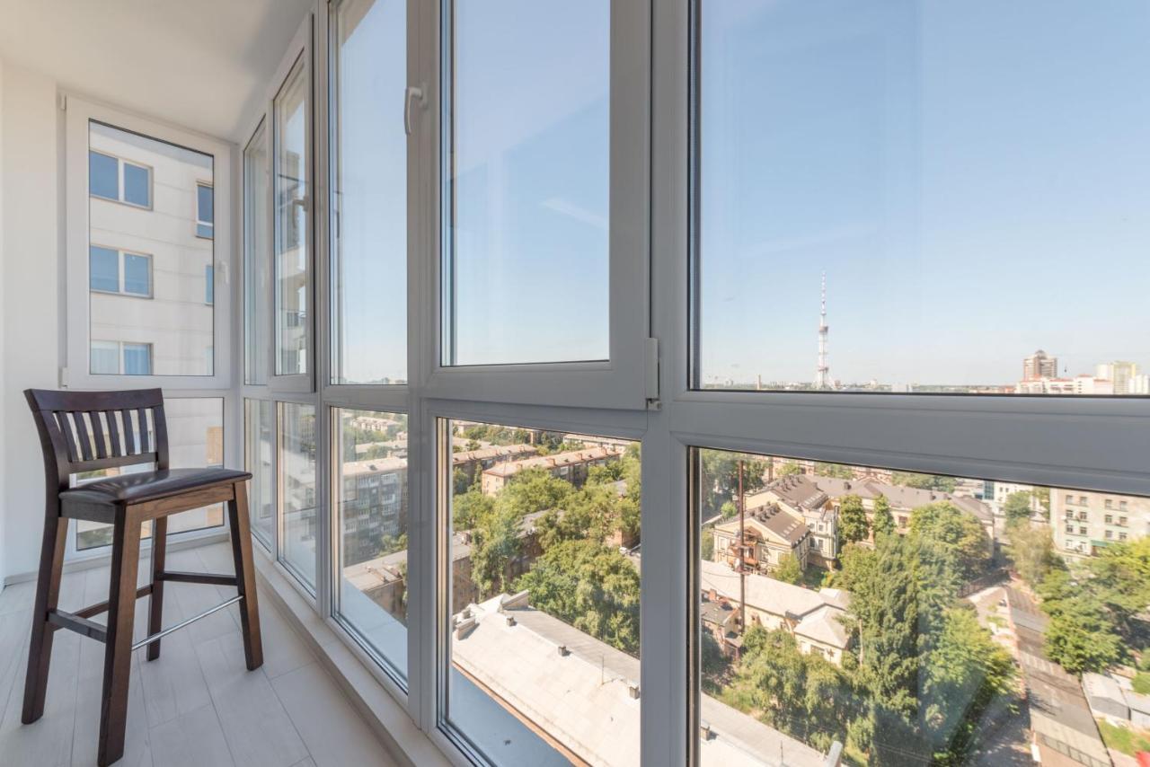 DeLuxe Apartment on Belorusskay Street Silver Tower Kiev Eksteriør bilde