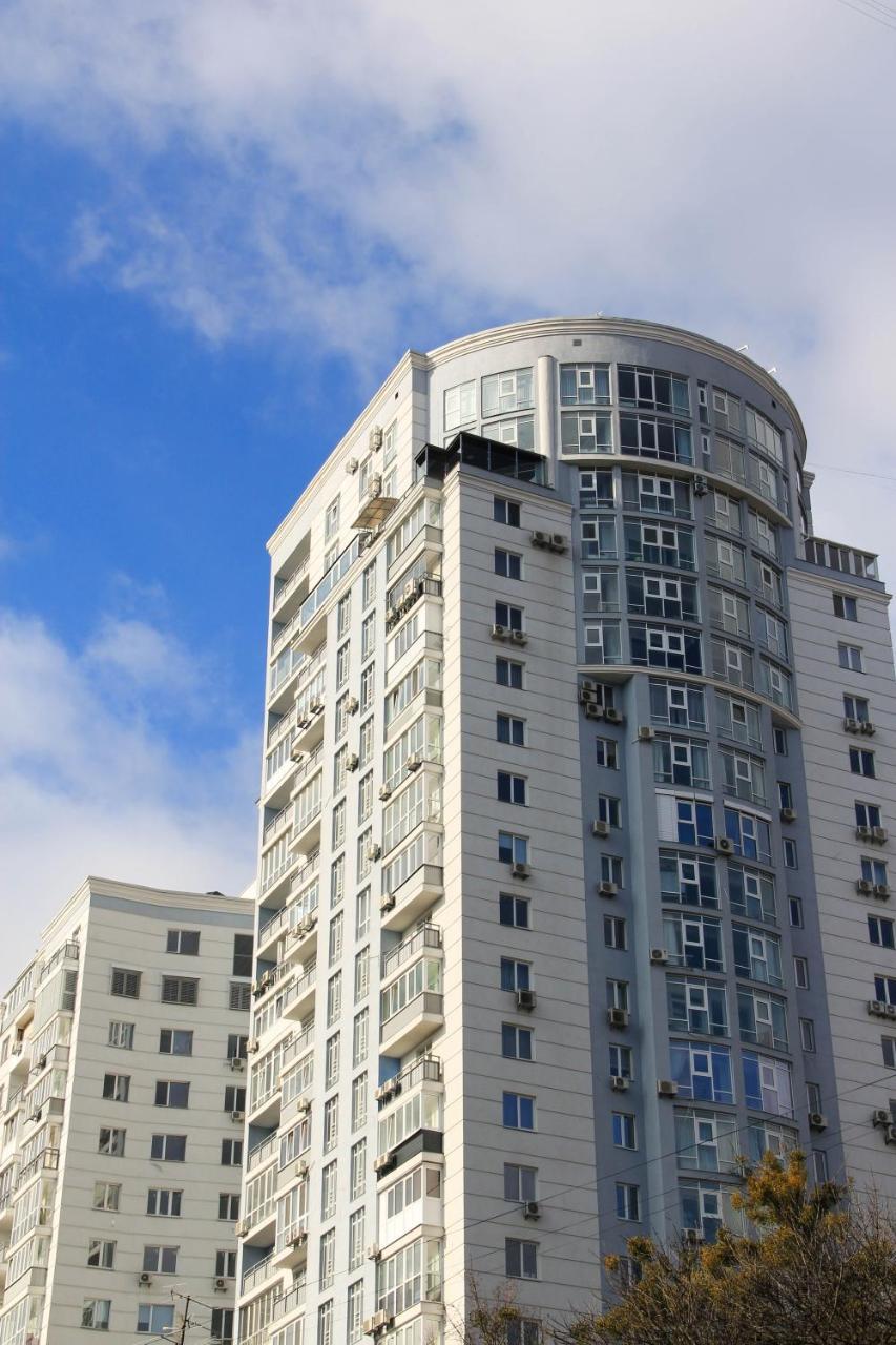 DeLuxe Apartment on Belorusskay Street Silver Tower Kiev Eksteriør bilde